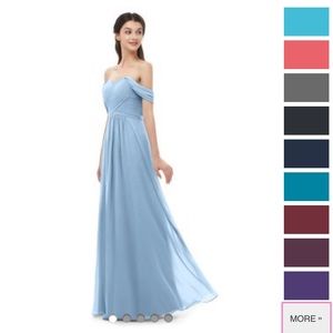 Blue Bridesmaid Dress